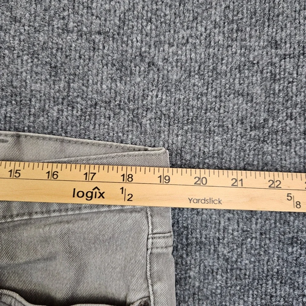 Levis 513‎ Jeans Men's 38x30 Slim Straight Gray Denim Medium Wash